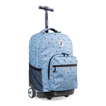 Sunrise Rolling Backpack (18 Inch) in Panda - JWorldstore