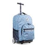 Sunrise Rolling Backpack (18 Inch) in Panda - JWorldstore