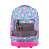 Sunrise Rolling Backpack (18 Inch) in Puffy Flower - JWorldstore