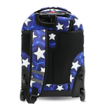Sunrise Rolling Backpack (18 Inch) in Puffy Star - JWorldstore