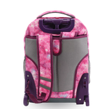 Sunrise Rolling Backpack (18 Inch) in Purple Galaxy - JWorldstore
