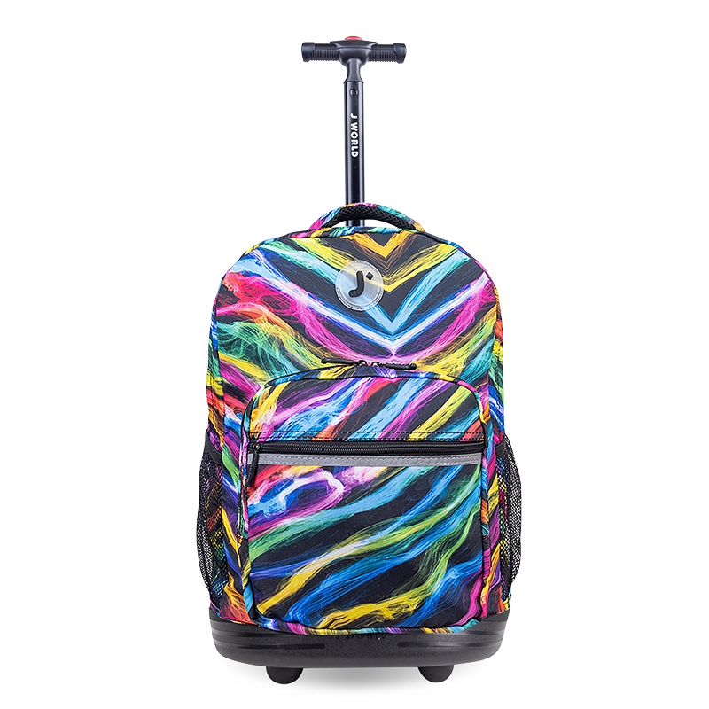 Sunrise Rolling Backpack (18 Inch) in Quantum - JWorldstore