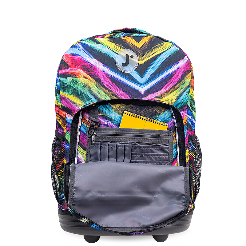 Sunrise Rolling Backpack (18 Inch) in Quantum - JWorldstore