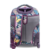 Sunrise Rolling Backpack (18 Inch) in Secret Garden - JWorldstore