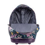 Sunrise Rolling Backpack (18 Inch) in Secret Garden - JWorldstore