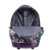 Sunrise Rolling Backpack (18 Inch) in Secret Garden - JWorldstore