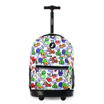 Sunrise Rolling Backpack (18 Inch) in Street Art - JWorldstore