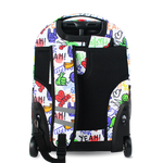 Sunrise Rolling Backpack (18 Inch) in Street Art - JWorldstore