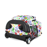 Sunrise Rolling Backpack (18 Inch) in Street Art - JWorldstore