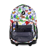 Sunrise Rolling Backpack (18 Inch) in Street Art - JWorldstore
