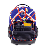 Sunrise Rolling Backpack (18 Inch) in Tennisy - JWorldstore