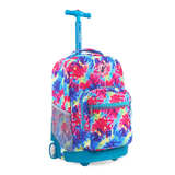 Sunrise Rolling Backpack (18 Inch) in Tie Dye - JWorldstore