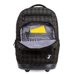 Sundance Laptop Rolling Backpack (20 Inch) in Argyle Black - JWorldstore