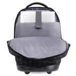 Sundance Laptop Rolling Backpack (20 Inch) in Argyle Black - JWorldstore