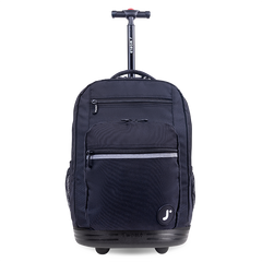 Sundance Laptop Rolling Backpack (20 Inch) in Black - JWorldstore