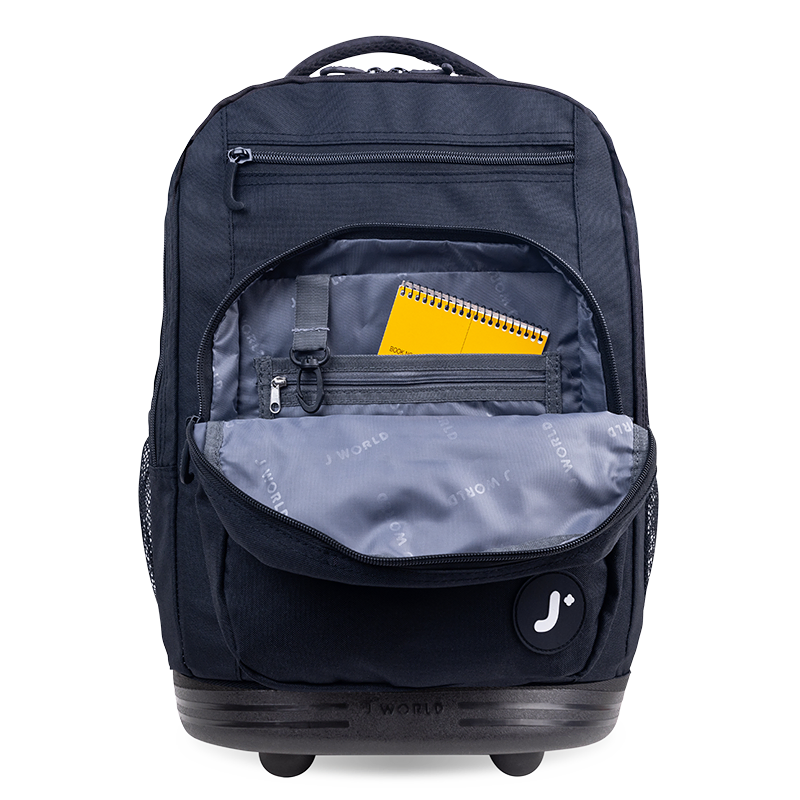 Sundance Laptop Rolling Backpack (20 Inch) in Black - JWorldstore