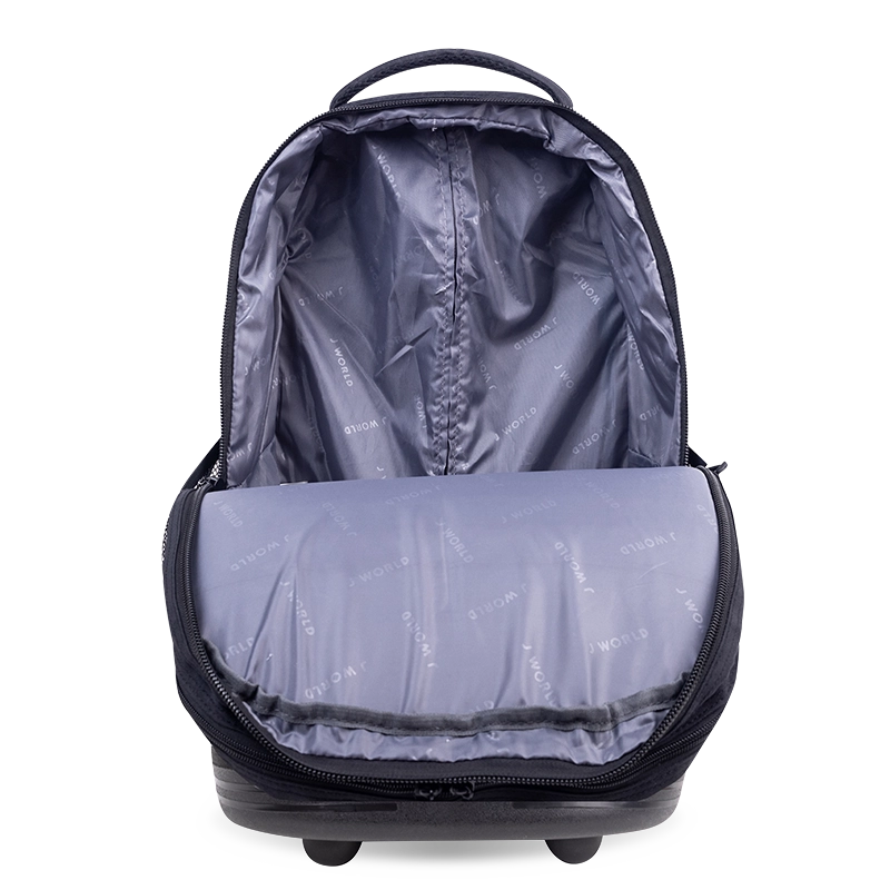 Sundance Laptop Rolling Backpack (20 Inch) in Black - JWorldstore