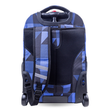Sundance Laptop Rolling Backpack (20 Inch) in Block Navy - JWorldstore