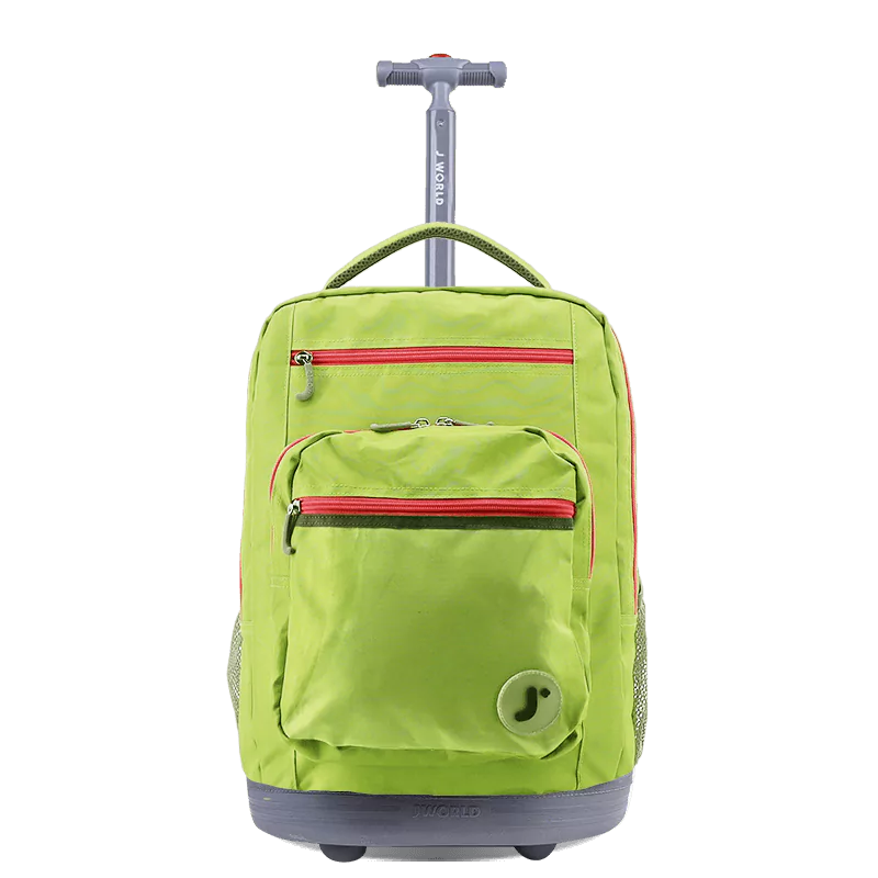 Sundance Laptop Rolling Backpack (20 Inch) in Celery - JWorldstore