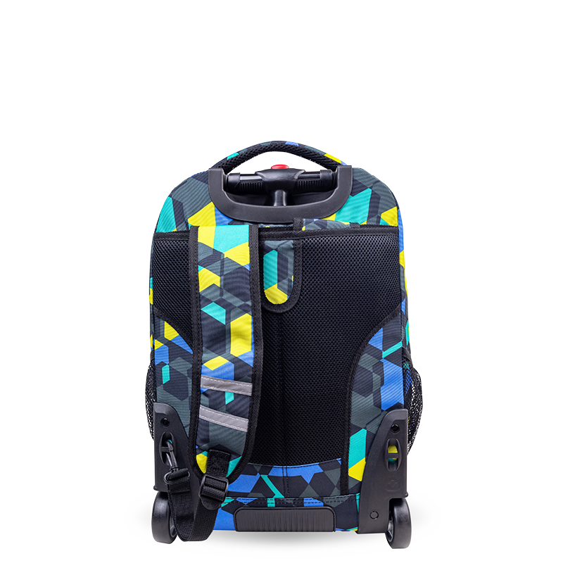 Sundance Laptop Rolling Backpack (20 Inch) in Cubes - JWorldstore