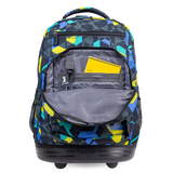 Sundance Laptop Rolling Backpack (20 Inch) in Cubes - JWorldstore