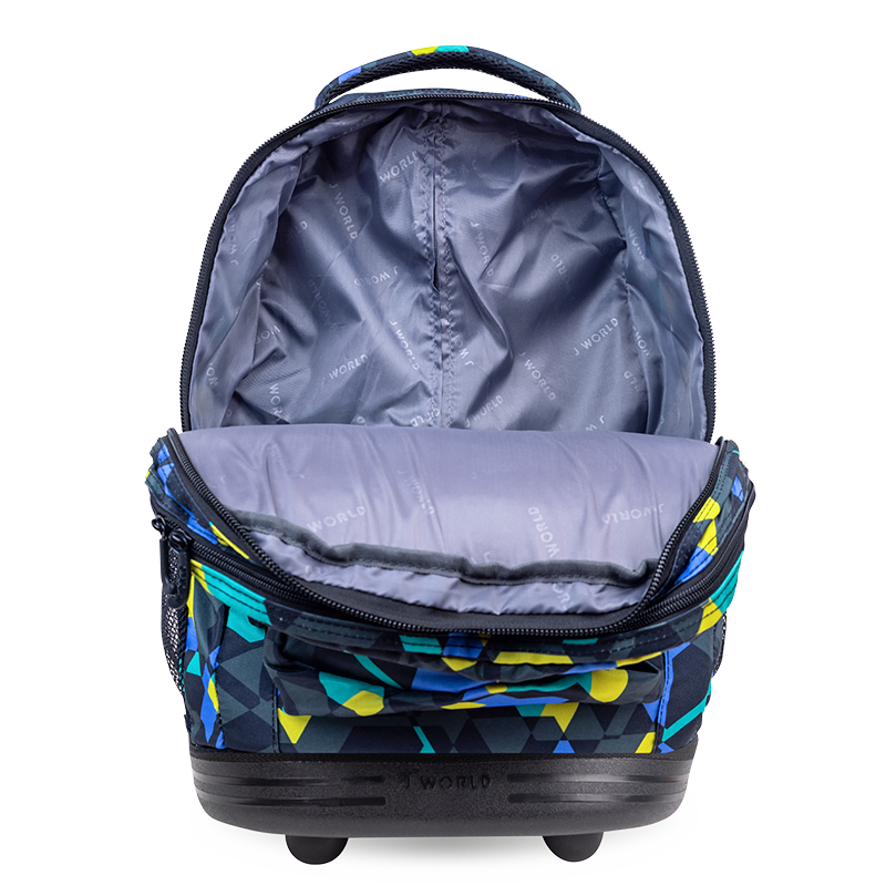 Sundance Laptop Rolling Backpack (20 Inch) in Cubes - JWorldstore