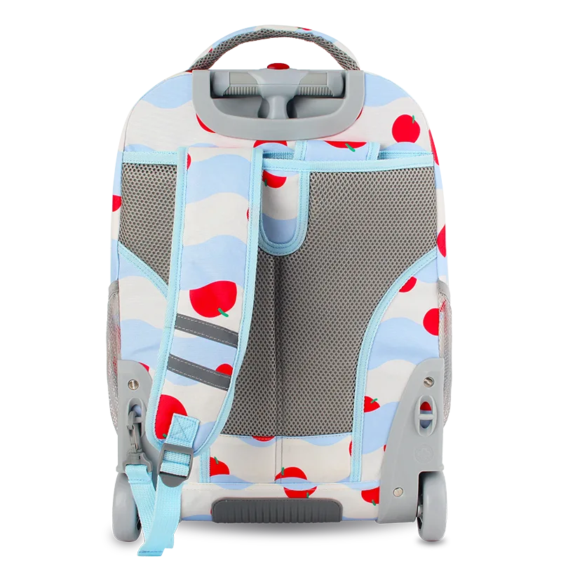 Sundance Laptop Rolling Backpack (20 Inch) in Floating Apple - JWorldstore