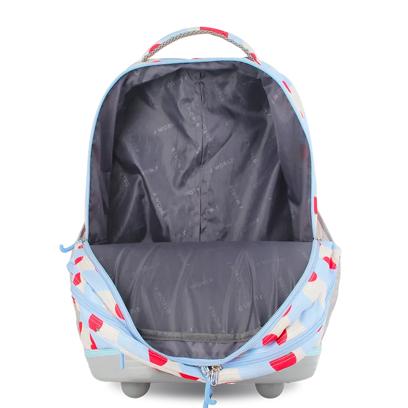 Sundance Laptop Rolling Backpack (20 Inch) in Floating Apple - JWorldstore