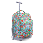 Sundance Laptop Rolling Backpack (20 Inch) in Flora - JWorldstore