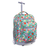Sundance Laptop Rolling Backpack (20 Inch) in Flora - JWorldstore
