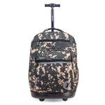 Sundance Laptop Rolling Backpack (20 Inch) in Green Camo - JWorldstore