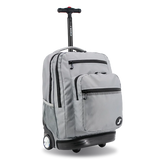 Sundance Laptop Rolling Backpack (20 Inch) in Grey - JWorldstore