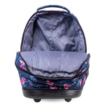 Sundance Laptop Rolling Backpack (20 Inch) in Navy Rose - JWorldstore