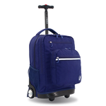 Sundance Laptop Rolling Backpack (20 Inch) in Navy - JWorldstore
