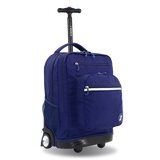 Sundance Laptop Rolling Backpack (20 Inch) in Navy - JWorldstore