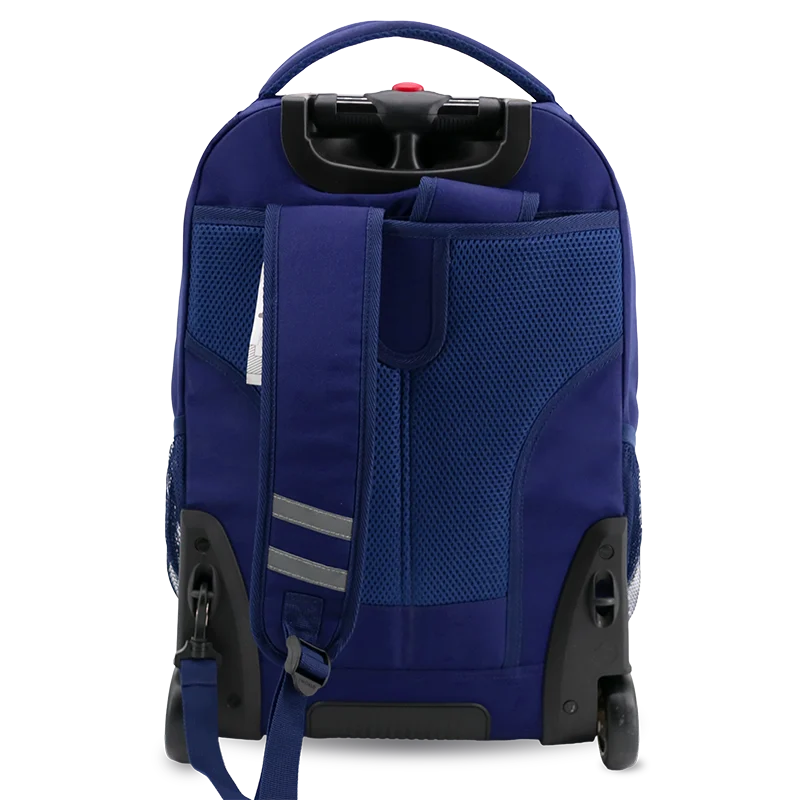 Sundance Laptop Rolling Backpack (20 Inch) in Navy - JWorldstore