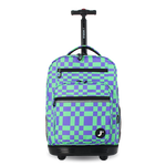 Sundance Laptop Rolling Backpack (20 Inch) in Pixel Checkers - JWorldstore