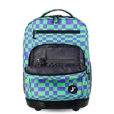 Sundance Laptop Rolling Backpack (20 Inch) in Pixel Checkers - JWorldstore