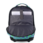 Sundance Laptop Rolling Backpack (20 Inch) in Pixel Checkers - JWorldstore