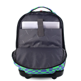 Sundance Laptop Rolling Backpack (20 Inch) in Pixel Checkers - JWorldstore