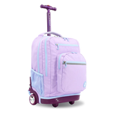 Sundance Laptop Rolling Backpack (20 Inch) in Purple