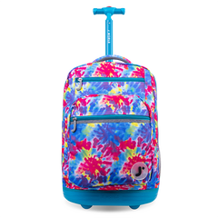 Sundance Laptop Rolling Backpack (20 Inch) in Tie Dye - Final Sale - JWorldstore