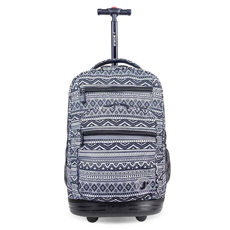 Sundance Laptop Rolling Backpack (20 Inch) in Tribal - JWorldstore