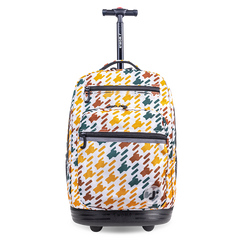 Sundance Laptop Rolling Backpack (20 Inch) in Vivid Tweed - Final Sale - JWorldstore