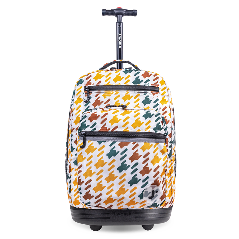 Sundance Laptop Rolling Backpack (20 Inch) in Vivid Tweed - Final Sale - JWorldstore