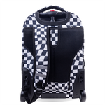 Sundance Laptop Rolling Backpack (20 Inch) in Wavy Checkers - JWorldstore