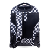 Sundance Laptop Rolling Backpack (20 Inch) in Wavy Checkers - JWorldstore