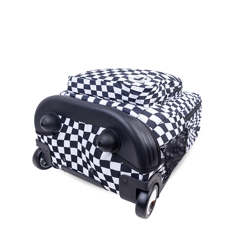 Sundance Laptop Rolling Backpack (20 Inch) in Wavy Checkers - JWorldstore