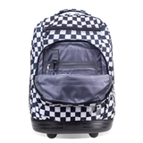 Sundance Laptop Rolling Backpack (20 Inch) in Wavy Checkers - JWorldstore
