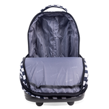 Sundance Laptop Rolling Backpack (20 Inch) in Wavy Checkers - JWorldstore